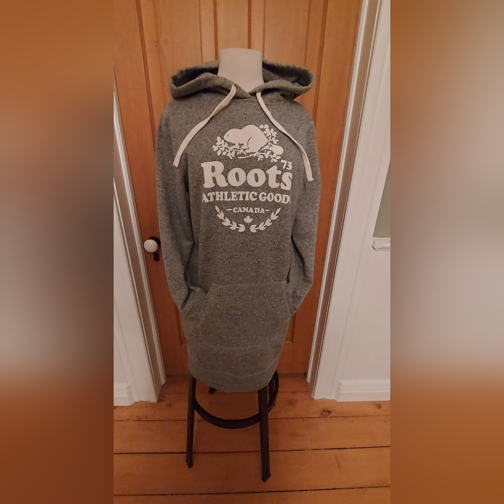 Roots Long Sleeve Dress - Salt & Pepper